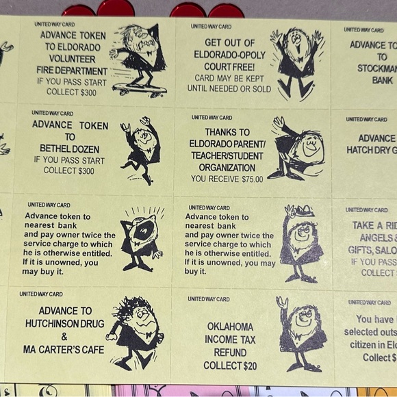 VTG 2000 Oklahoma Monopoly Board Game - El Dorado-Opoly Brand New/Pieces Sealed - Picture 6 of 11